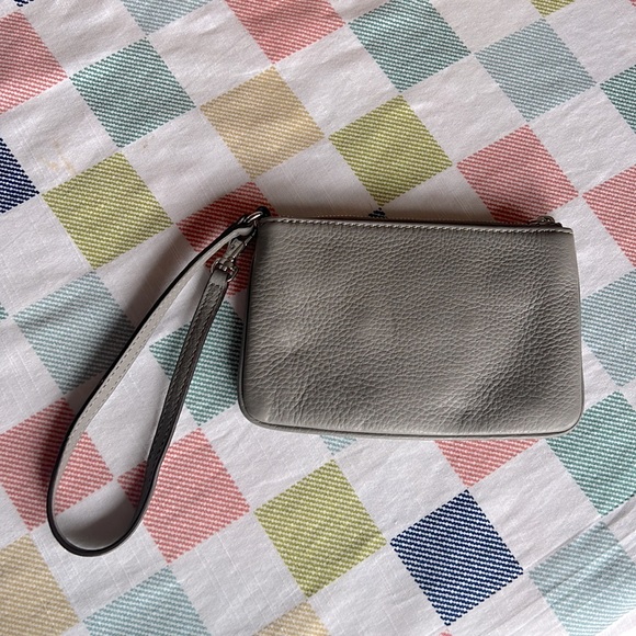 Michael Kors Pebbled Leather Wristlet - Picture 2 of 6